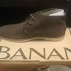 Size 12 banana republic men's dress shoes